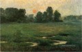 Ein August Sonnenuntergang Prarie Dell Landschaft John Ottis Adams